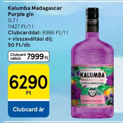 Kalumba Madagascar Purple gin