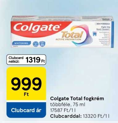 Colgate Total fogkrém