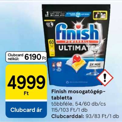 FINISH Mosogatógép-tabletta*