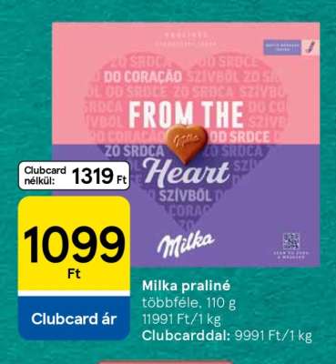 Milka praliné
