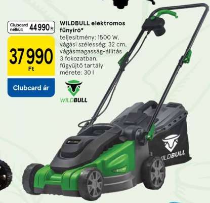 WILDBULL elektromos fűnyíró