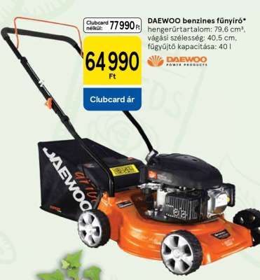 Daewoo benzinés fűnyíró