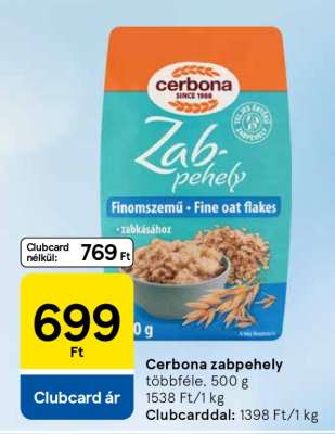 CERBONA ZABPEHELY