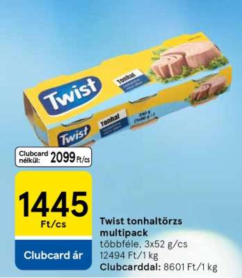 TWIST TONHALTÖRZS MULTIPACK