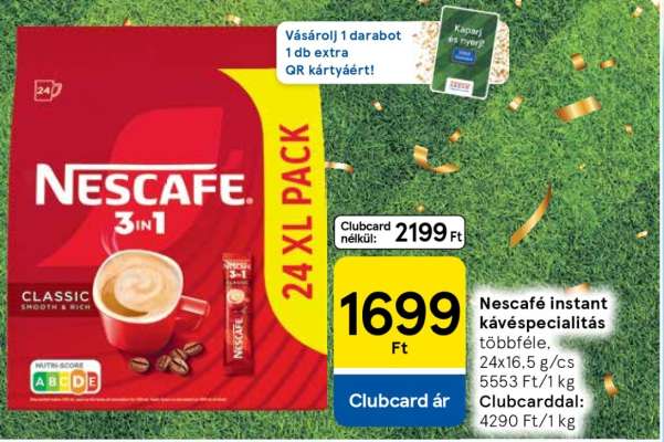 Nescafé instant kávéspecialitás