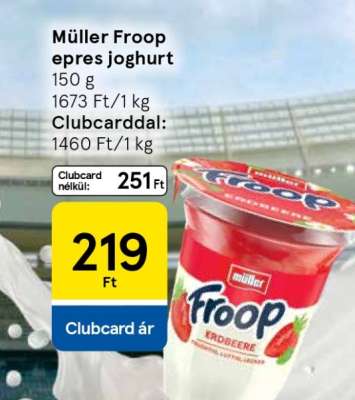 Müller Froop epres joghurt