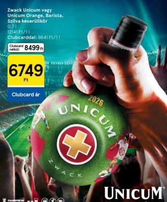 Zwack Unicum vagy Unicum Orange, Barista, Szilva keserűlikőr