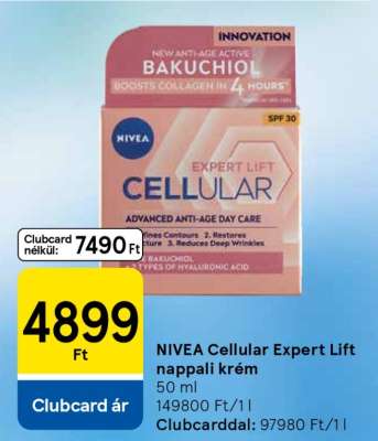 NIVEA Cellular Expert Lift nappali krém