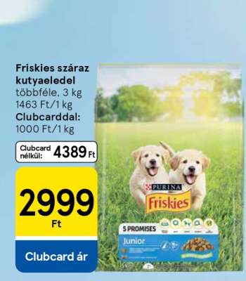 Friskies száraz kutyaeledel