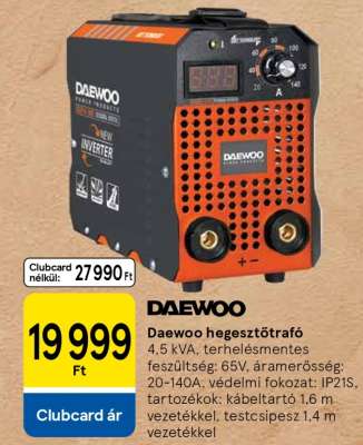 Daewoo hegesztőtrafó
