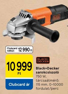 Black+Decker sarokcsiszoló
