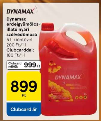 Dynamax erdeigyümölcs-illatú nyári szélvédőmosó