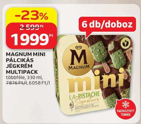 Magnum Mini Pálcikás Jégkrém Multipack
