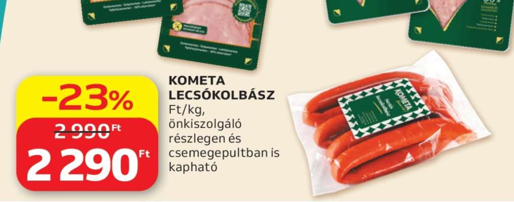 Kometa lecsókolbász