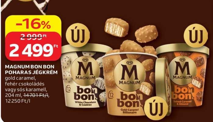 MAGNUM BON BON POHÁRAS JÉGKRÉM