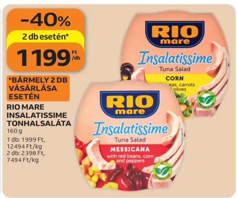 RIO MARE Insalatissime tonhalsaláta*
