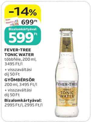 FEVER-TREE TONIC WATER