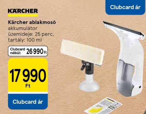 Kärcher ablakmosó