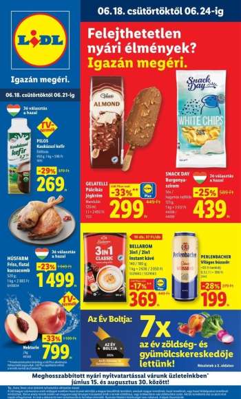 Újság Lidl - 2026.06.18 - 2026.06.24.