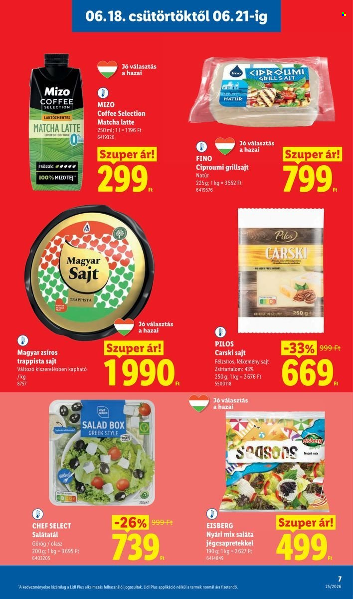 Lidl akciós újságok - 2026.06.18 - 2026.06.24. Oldal 7