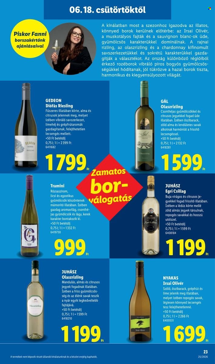 Lidl akciós újságok - 2026.06.18 - 2026.06.24. Oldal 23