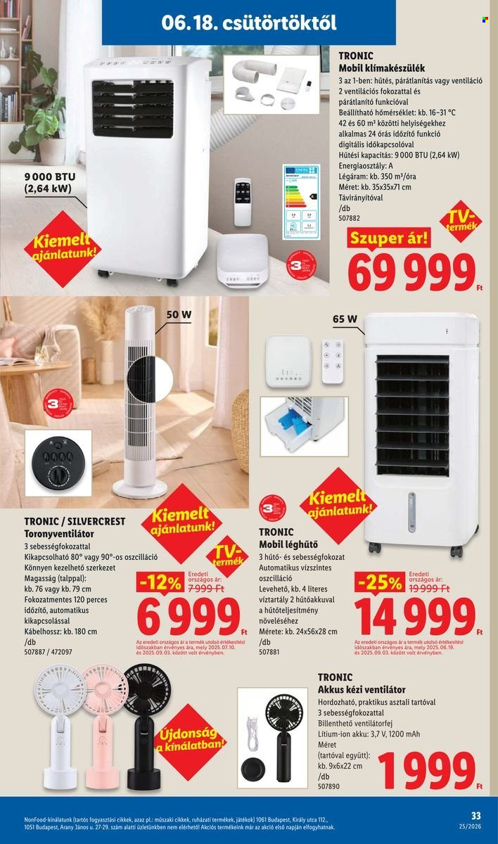Lidl akciós újságok - 2026.06.18 - 2026.06.24. Oldal 33