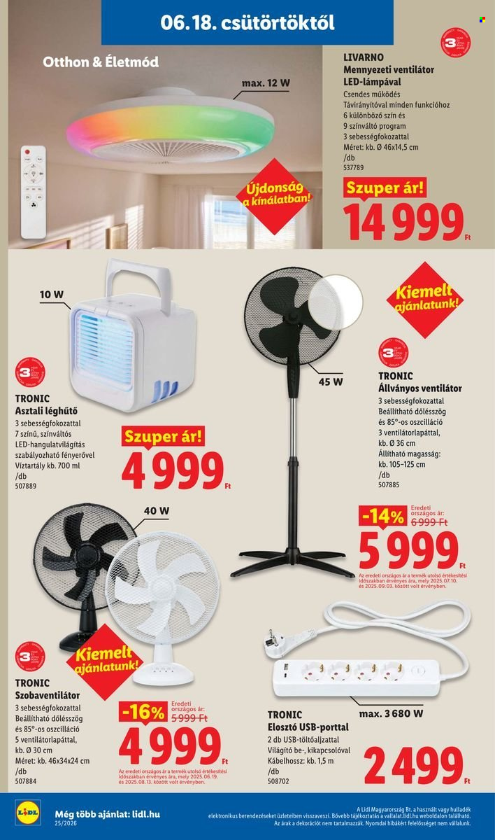 Lidl akciós újságok - 2026.06.18 - 2026.06.24. Oldal 34
