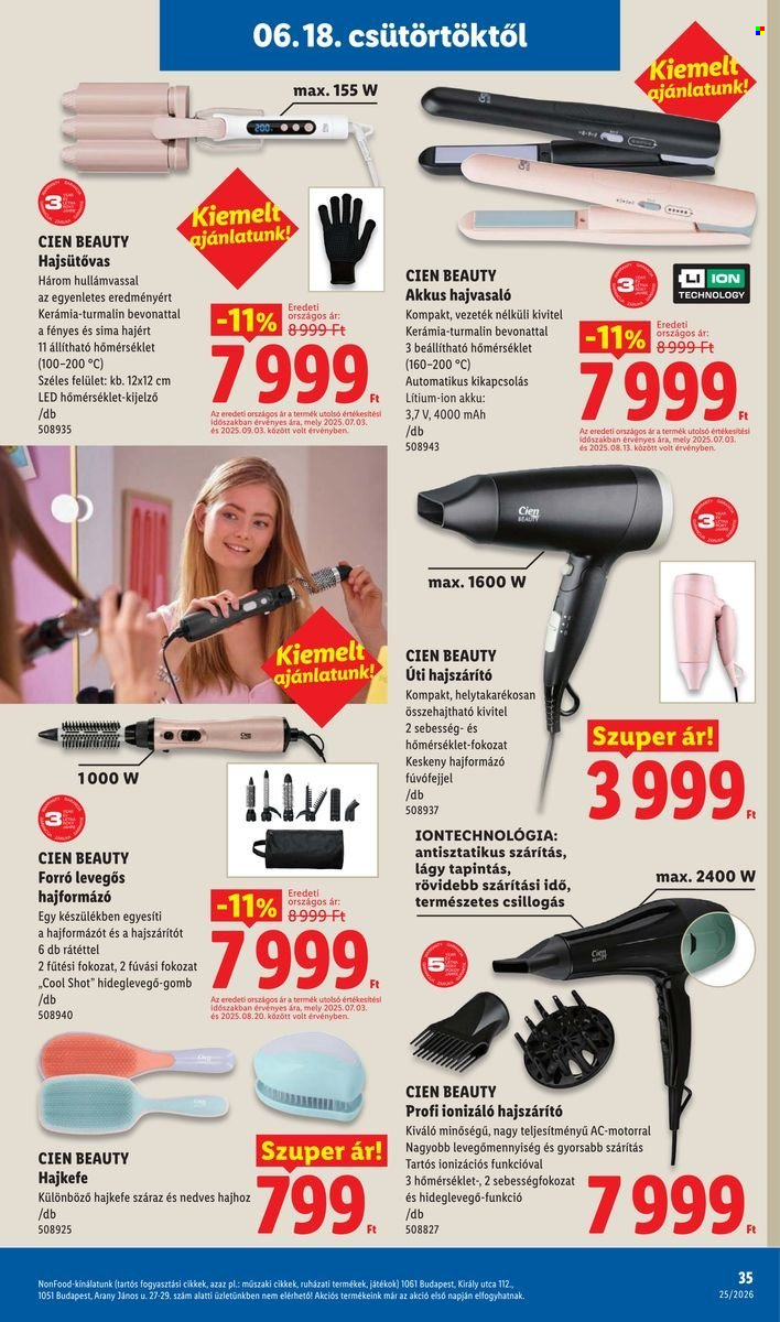 Lidl akciós újságok - 2026.06.18 - 2026.06.24. Oldal 35