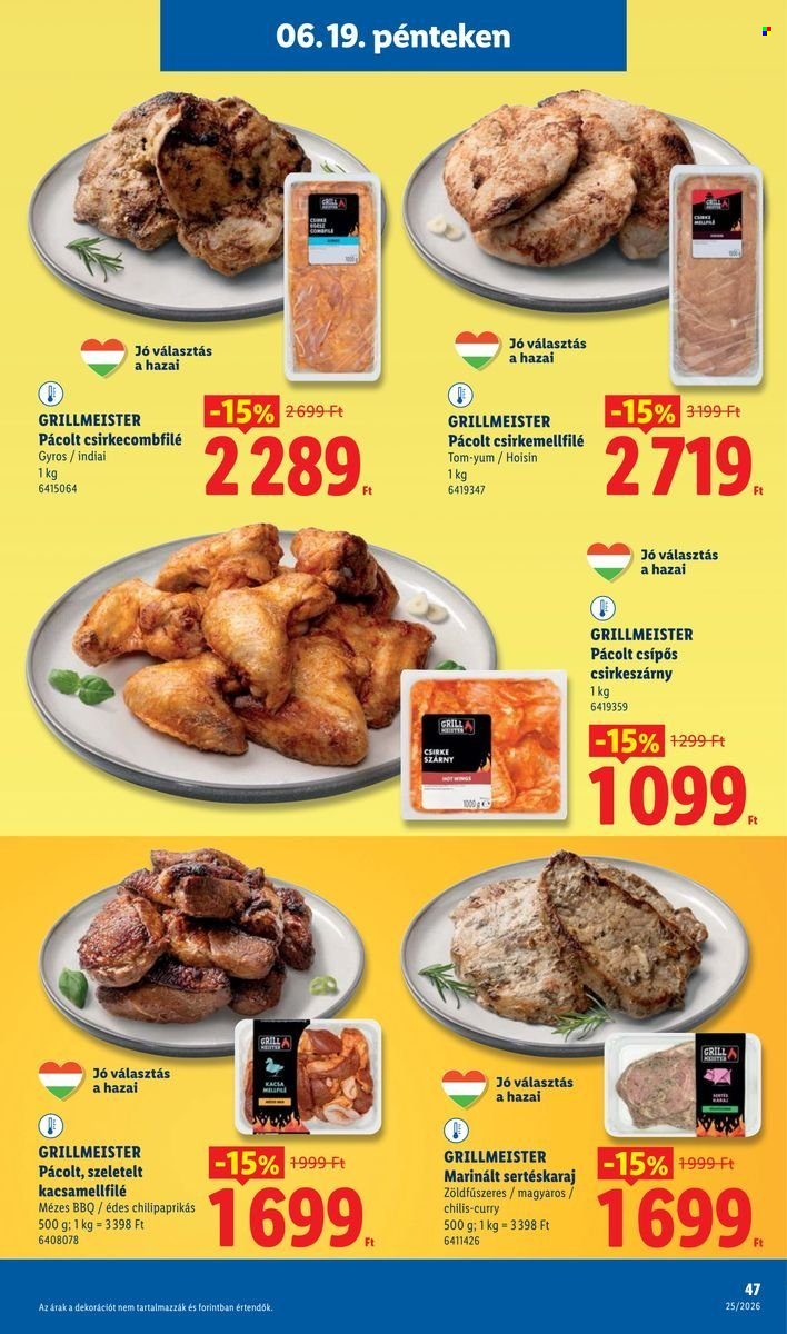 Lidl akciós újságok - 2026.06.18 - 2026.06.24. Oldal 47