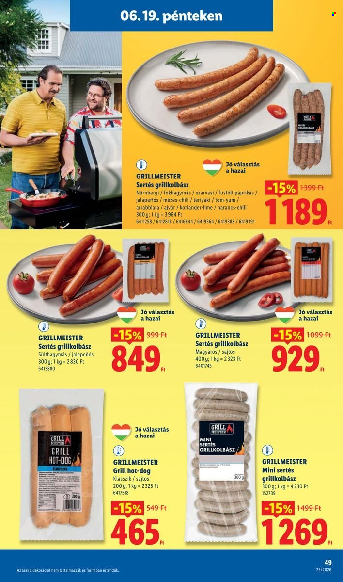 Lidl akciós újságok - 2026.06.18 - 2026.06.24. Oldal 49