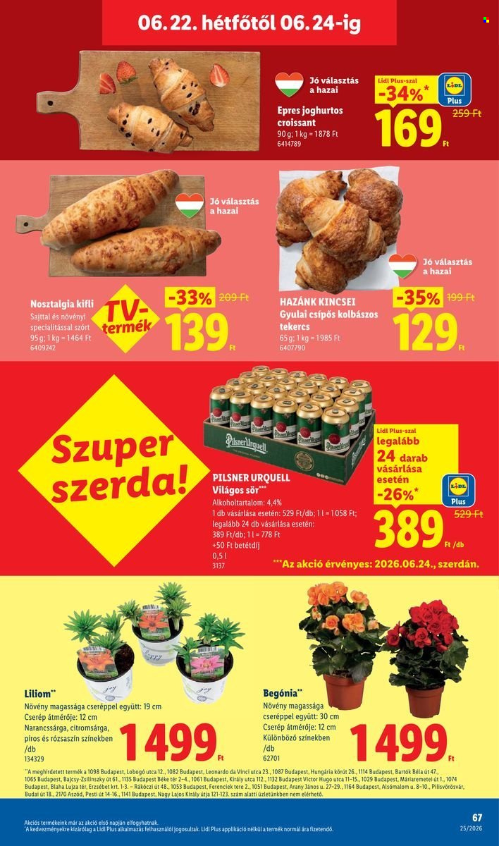 Lidl akciós újságok - 2026.06.18 - 2026.06.24. Oldal 67