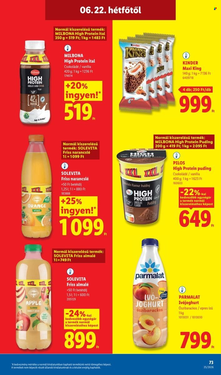 Lidl akciós újságok - 2026.06.18 - 2026.06.24. Oldal 73