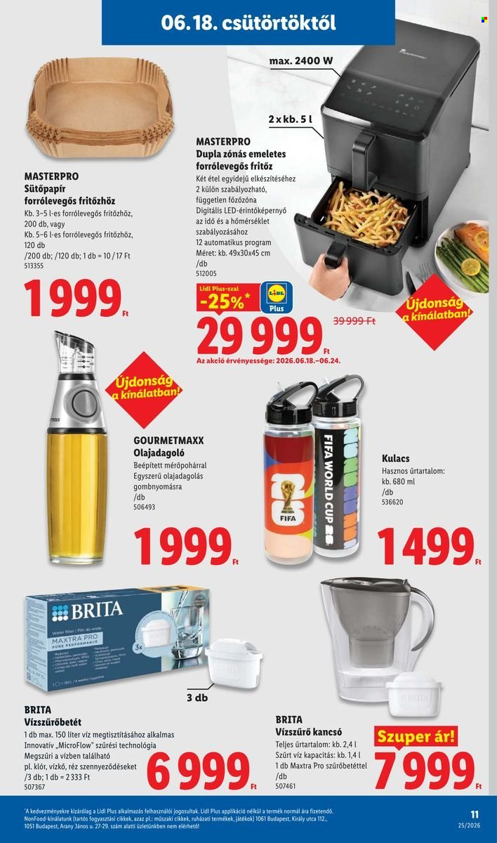 Lidl akciós újságok - 2026.06.18 - 2026.06.24. Oldal 11