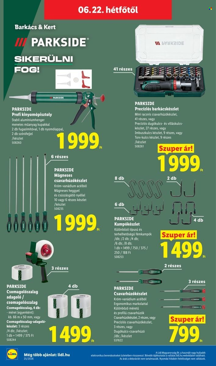 Lidl akciós újságok - 2026.06.18 - 2026.06.24. Oldal 26
