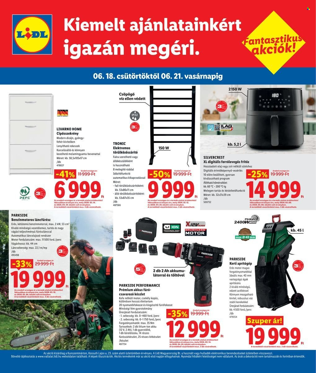Lidl akciós újságok - 2026.06.18 - 2026.06.21. Oldal 4