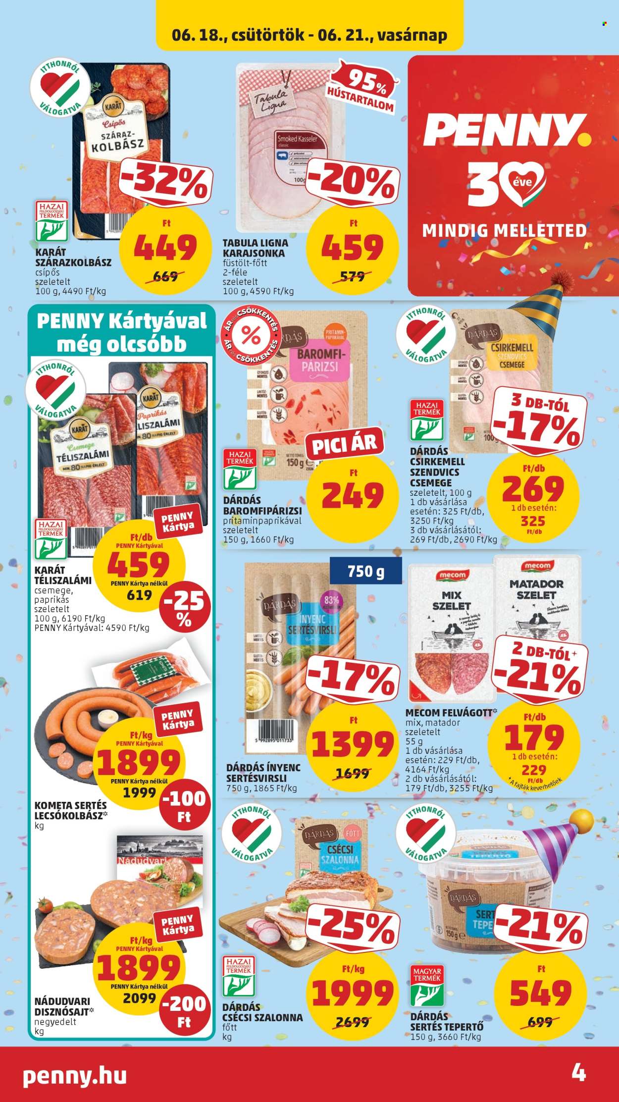 Penny Market akciós újságok - 2026.06.18 - 2026.06.24. Oldal 4