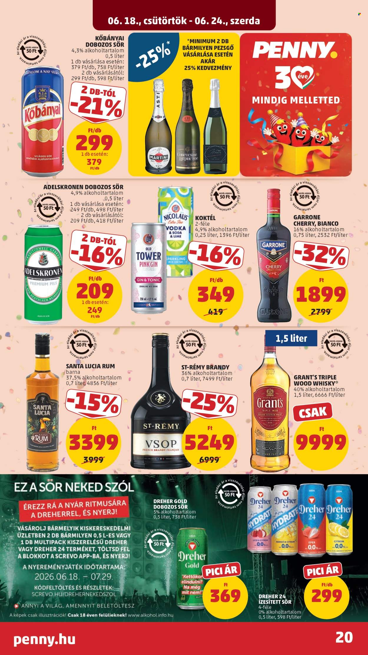 Penny Market akciós újságok - 2026.06.18 - 2026.06.24. Oldal 22