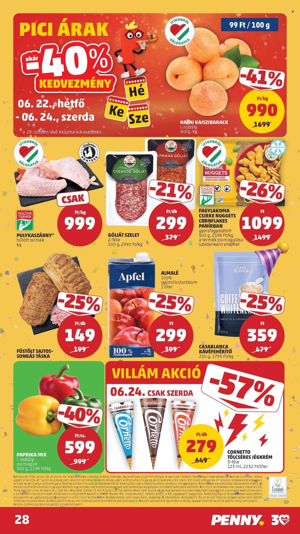 Penny Market akciós újságok - 2026.06.18 - 2026.06.24. Oldal 30