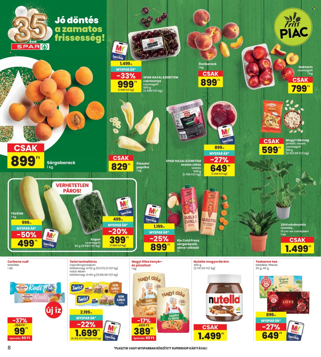 INTERSPAR akciós újságok - 2026.06.18 - 2026.06.24. Oldal 8