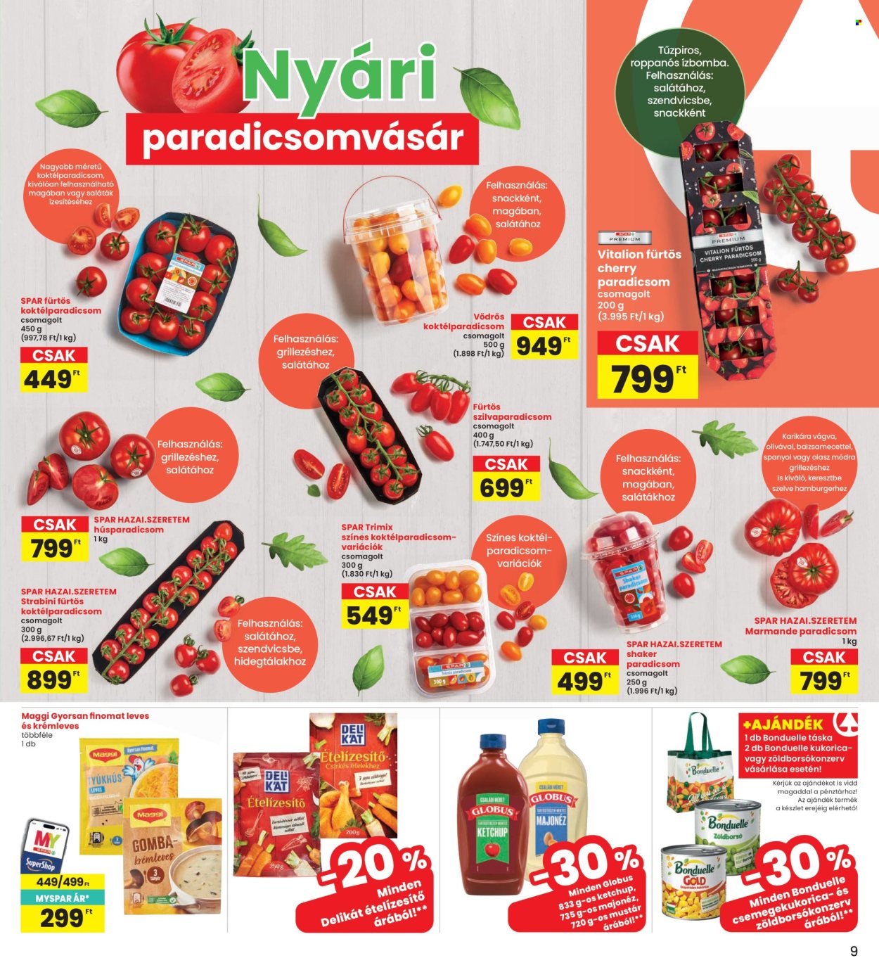 INTERSPAR akciós újságok - 2026.06.18 - 2026.06.24. Oldal 9