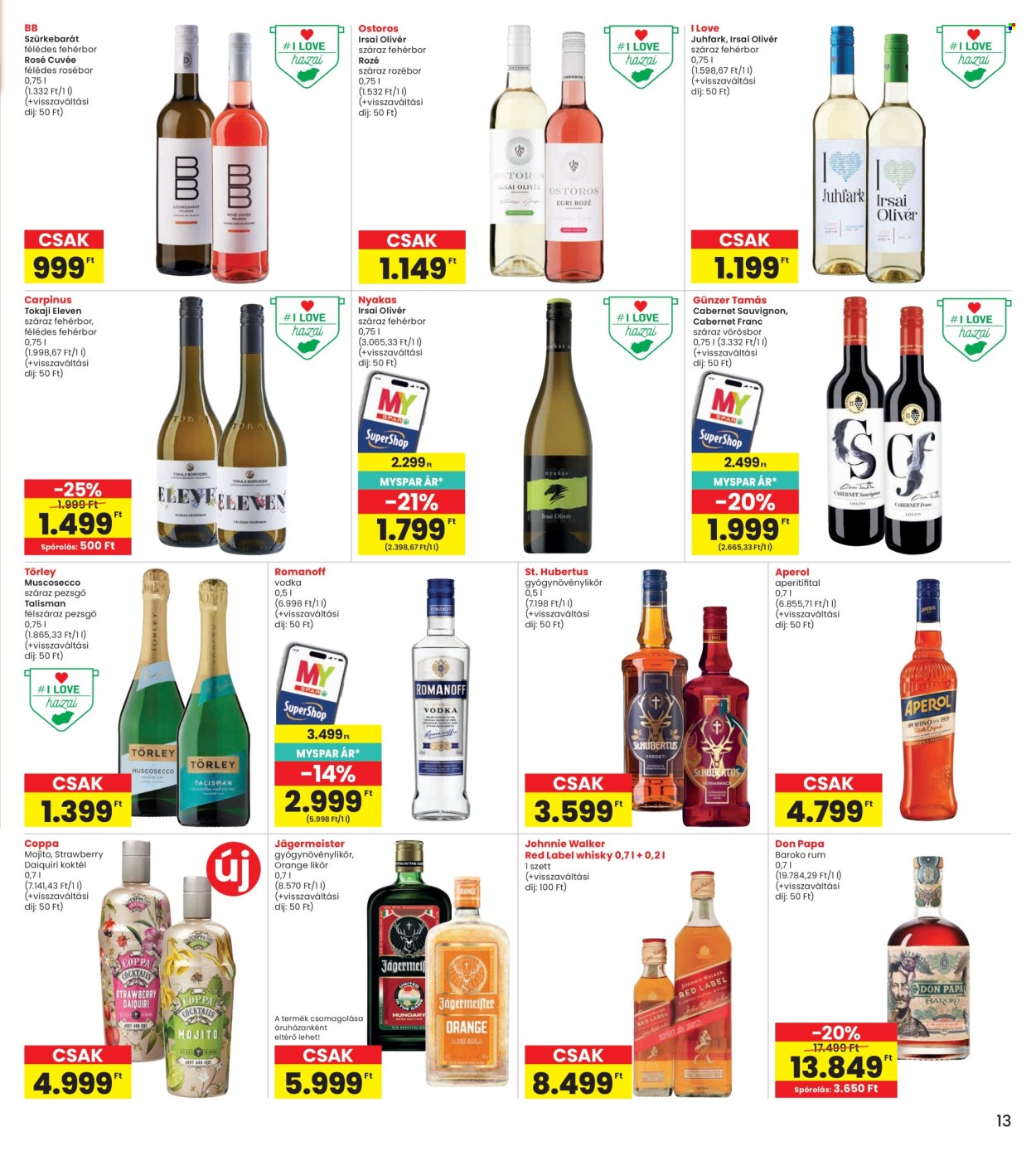 INTERSPAR akciós újságok - 2026.06.18 - 2026.06.24. Oldal 13