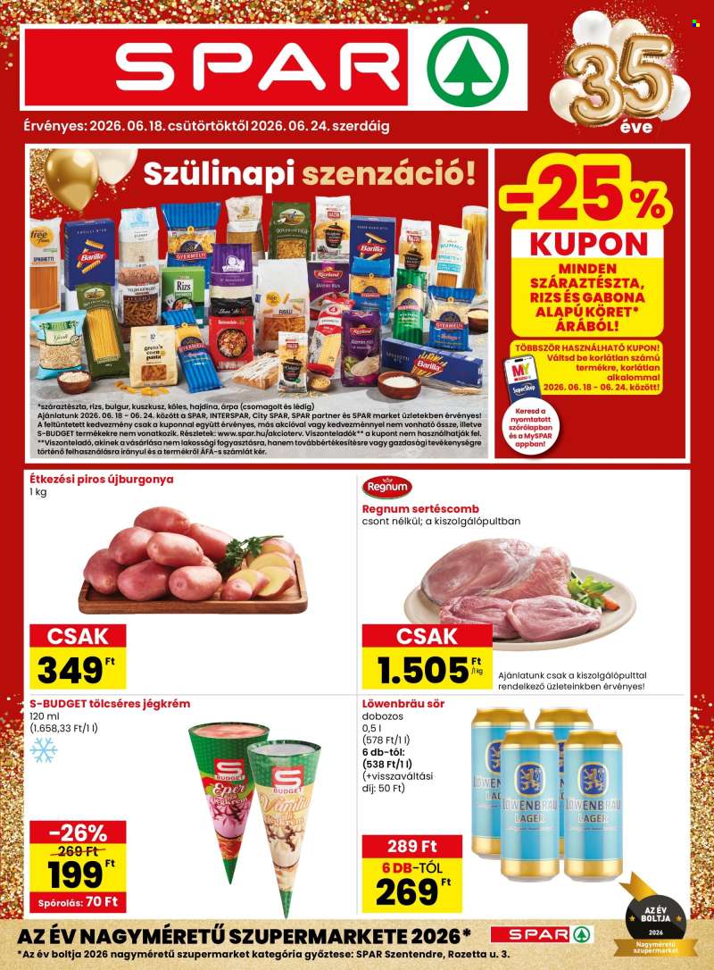 Újság SPAR - 2026.06.18 - 2026.06.24.