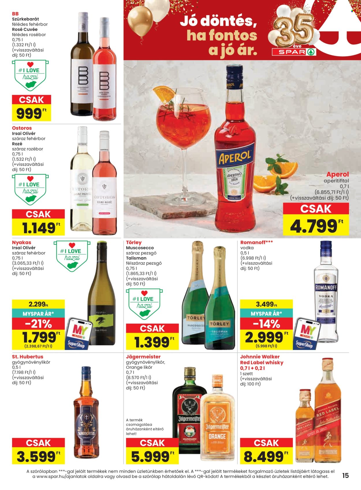 SPAR akciós újságok - 2026.06.18 - 2026.06.24. Oldal 15