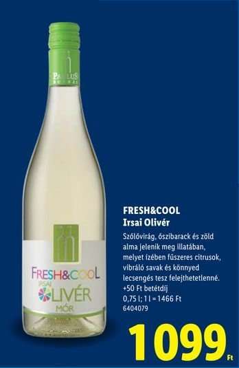Fresh & Cool Irsai Olivér