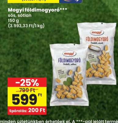 MOGYI Földimogyoró*