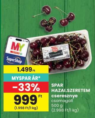 SPAR HAZAI.SZERETEM cseresznye