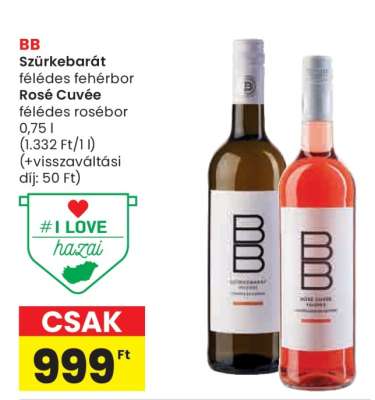 BB Szürkebarát / Rosé Cuvée