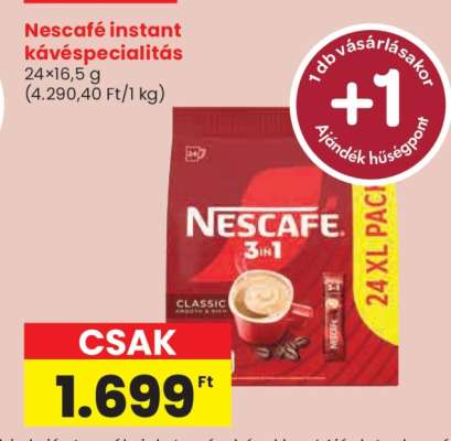 Nescafé instant kávéspecialitás