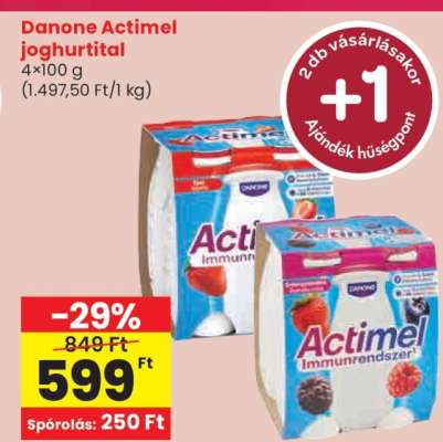 Danone Actimel joghurtital