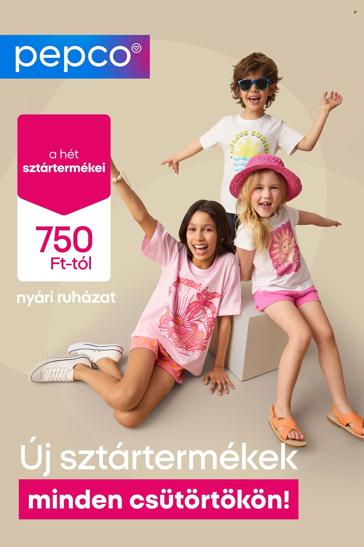 Pepco akciós újságok - 2026.06.11 - 2026.06.17. Oldal 1